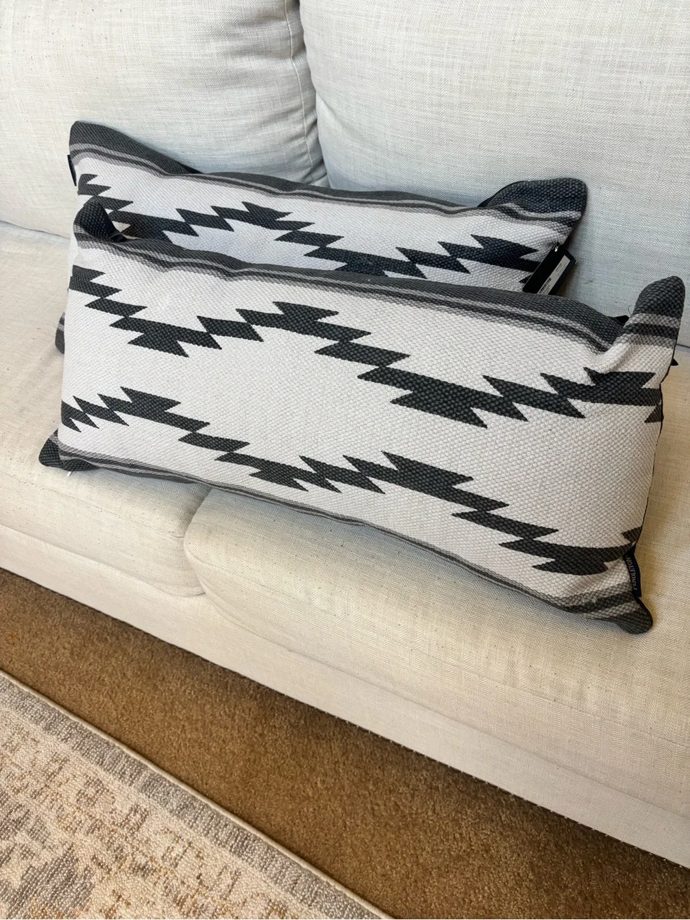 Pendleton Stormbreaker Decorative Lumbar Pillows 14x30 NWT Southwestern Accent